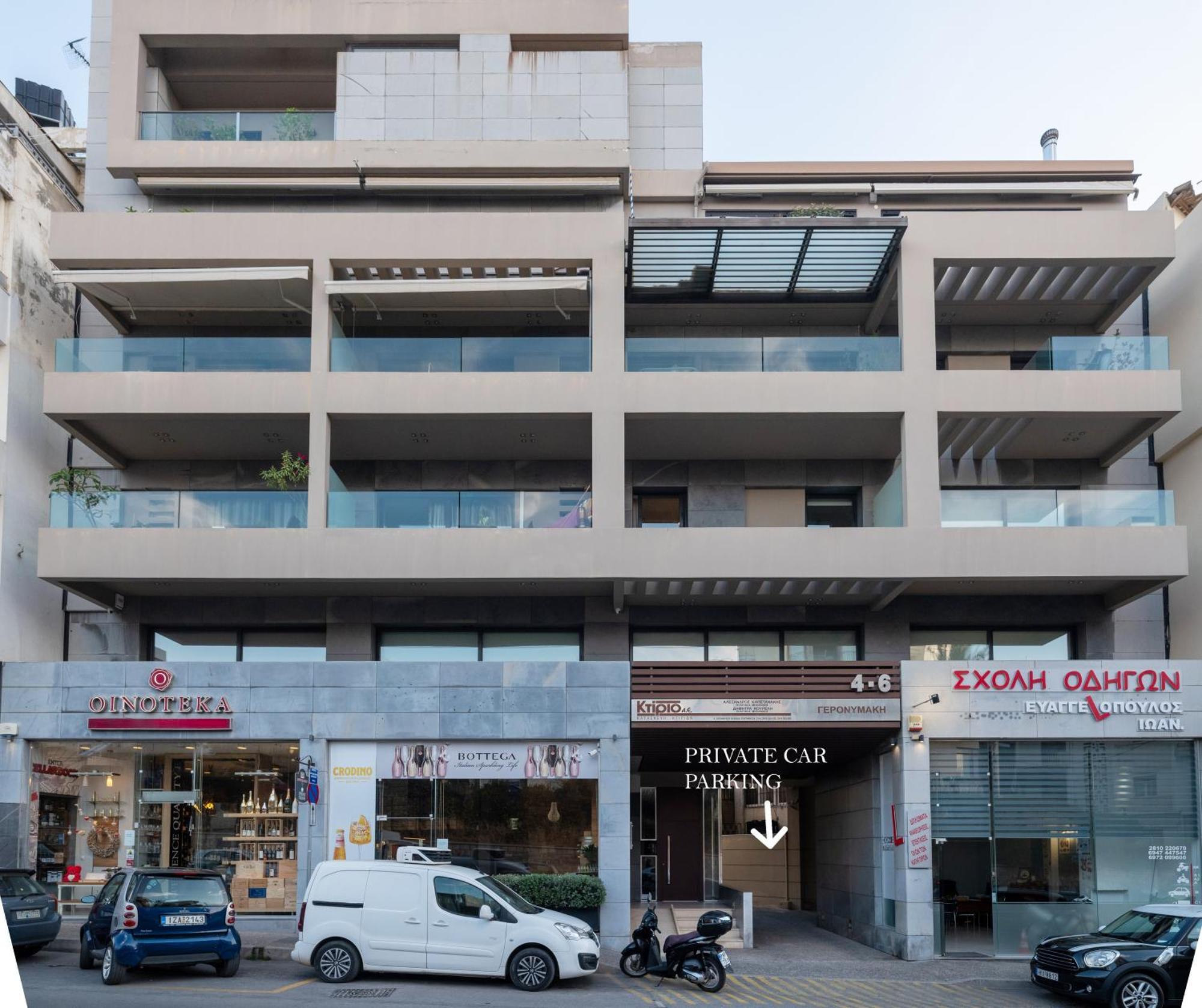 Onyx City Center Apartment With Parking Heraklion Zewnętrze zdjęcie